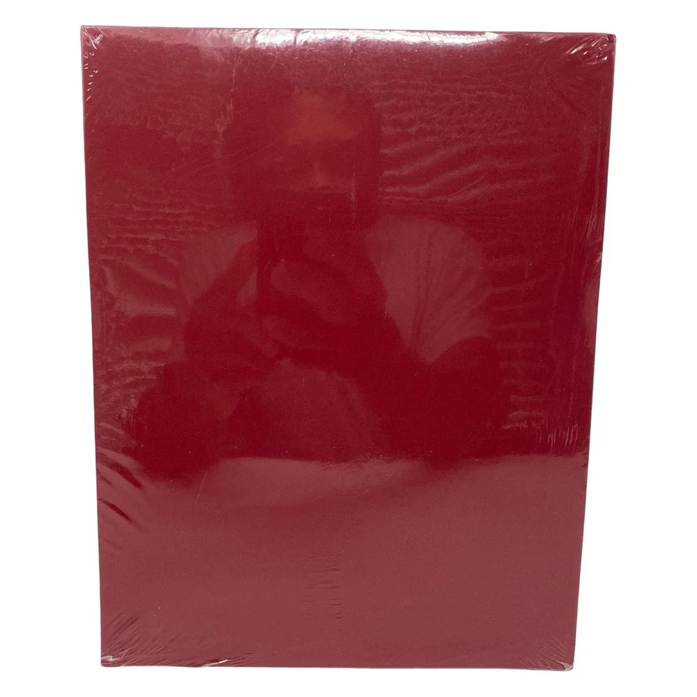 Recollections Cranberry Cardstock‎ Paper 8.5 x 11 65lb 50 Sheets Red 529260